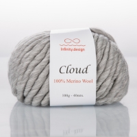  Пряжа Infinity Cloud 0041 (серый)