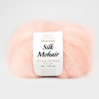 Пряжа Infinity  Design Silk  Mohair 4312 light pink