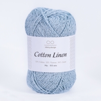 Пряжа Infinity Design Cotton Linen 5930 light blue