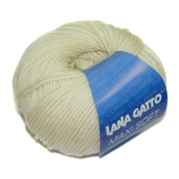 Пряжа   Lana  Gatto  Maxi Soft  978 (молочный)