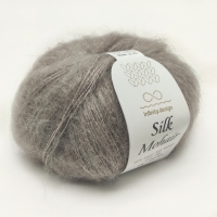 Пряжа Infinity Design Silk Mohair 3025 grey peal