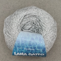 Пряжа Lana Gatto Porto Cervo 09229 серебро