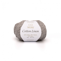 Пряжа Infinity Design Cotton Linen 3820 real grey