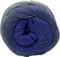 Пряжа Laines du Nord Poema Tweed 505, синий