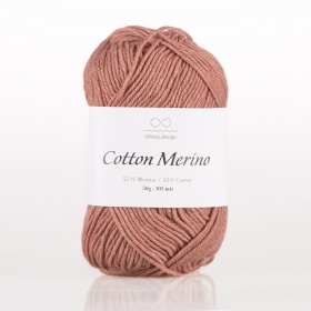 Пряжа  Infinity Cotton Merino 3543 (теплый коричневый)