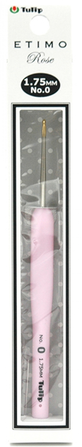 Крючок для вязания с ручкой "Etimo Rose" 1,75 мм