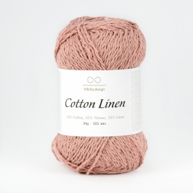 Пряжа Infiniti Cotton Linen 4032 old pink