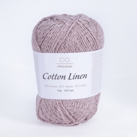 Пряжа Infiniti Cotton Linen 4621 dusty lilac