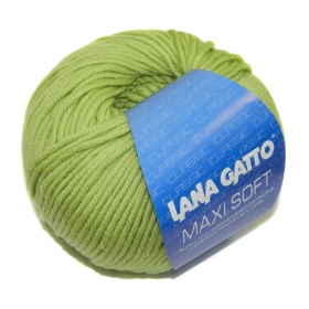 Пряжа Lana  Gatto  Maxi Soft  5282 (фисташковый)