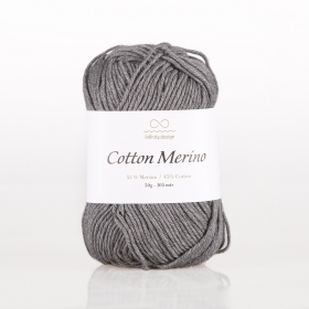 Пряжа  Infinity Cotton Merino 5873 gray