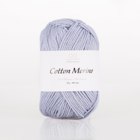 Пряжа  Infinity Cotton Merino 5930 (бледно-васильковый)