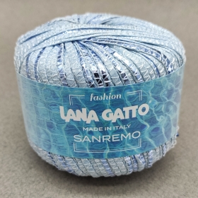 Пряжа Lana Gatto Sanremo 09246 голубой