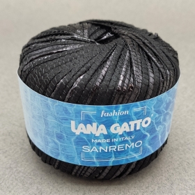 Пряжа Lana Gatto Sanremo 09250 черный