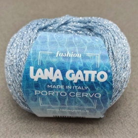 Пряжа Lana Gatto Porto Cervo 09227 голубой