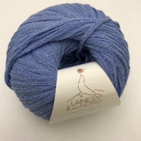 Пряжа  Laines du Nord Luxury Silk (07) голубой