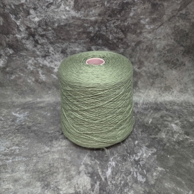 Пряжа в бобинах Zegna Baruffa SKIN OIL GREEN 170115