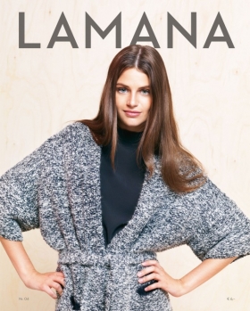 Журнал "LAMANA" № 04, 25 моделей, на немецком языке, с переводом на русский язык (вкладыш)