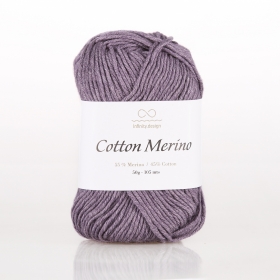 Пряжа  Infinity Cotton Merino 5042 (фиолетовый Крайола)