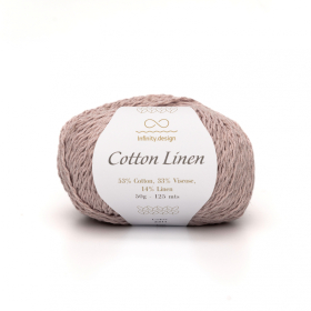 Пряжа Infinity Design Cotton Linen 3511 pudder rosa