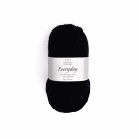 Пряжа Infinity Design Everyday 1099 BLACK