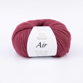 Пряжа Infiniti Air 4344 DARK POWDER PINK