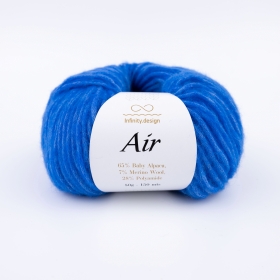 Пряжа Infinity Design Air 6046 ELECTRIC BLUE
