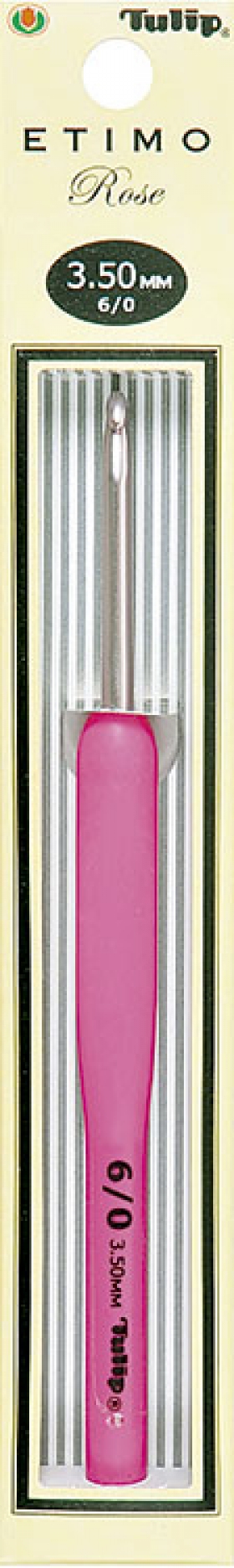 Крючок для вязания с ручкой "Etimo Rose" 3,5 мм