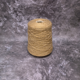 Пряжа в бобинах кашемир  Loro Piana Coarsehair Nocciola Mel кэмел 53891